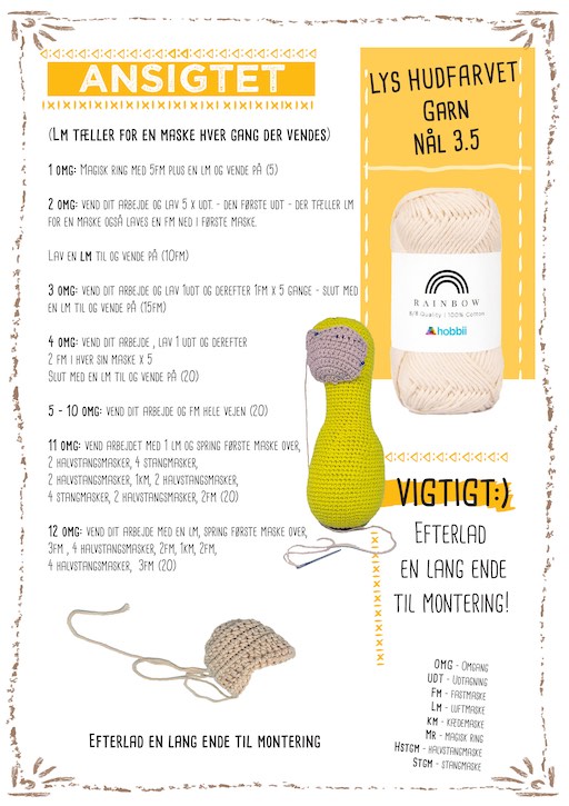 Hækleopskrift side 4