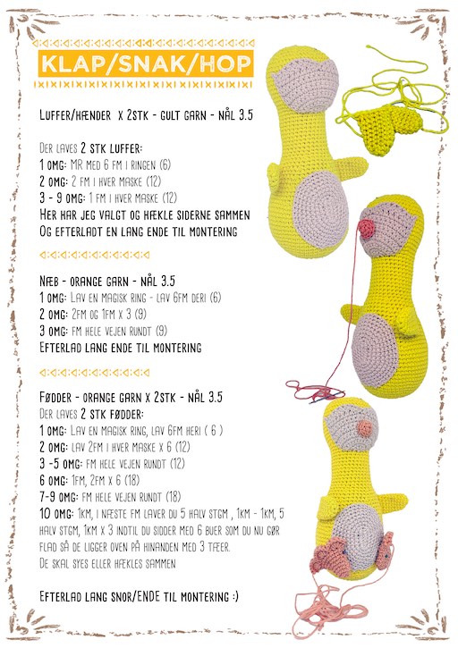 Hækleopskrift side 6