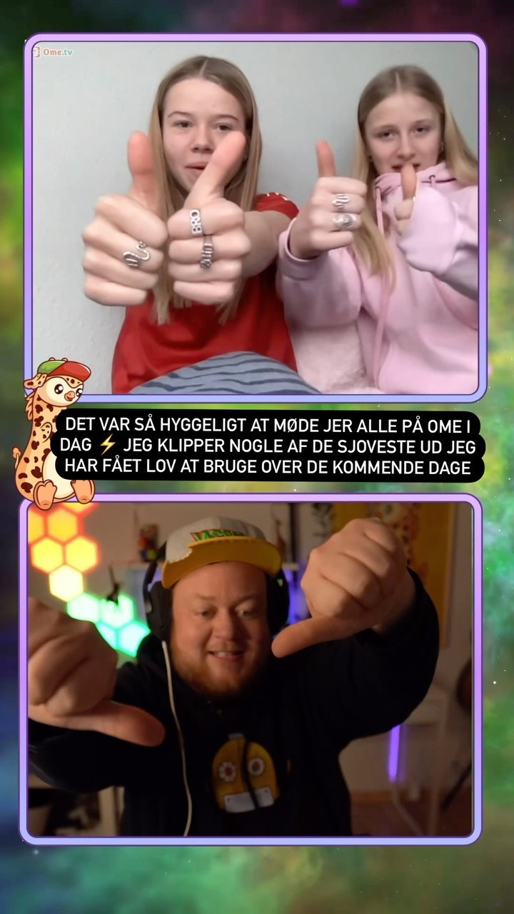 Hyggelige OME-øjeblikke ruller ind! ⚡📹
