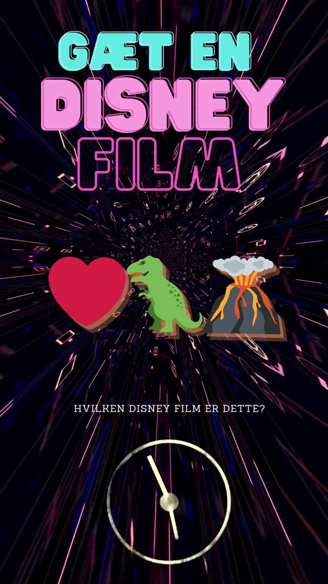 Gæt Disney-filmen ud fra Emojis 🎬✨