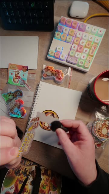 🦒 Giraff'lig Sjov Start På Stickerbogen! 🎨